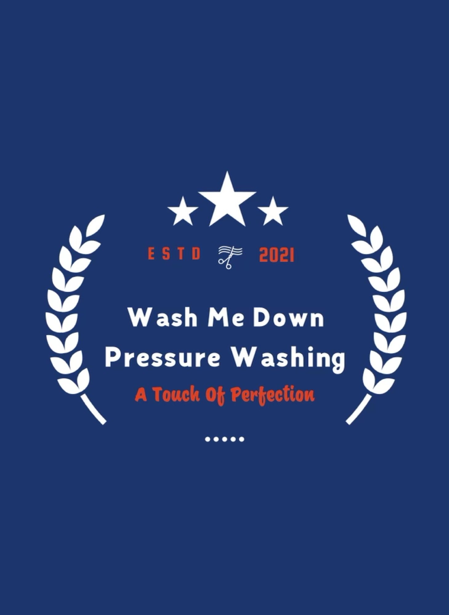 Wash Me Down Pressure Washing Logo