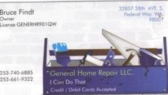 General Home Repair, LLC Logo