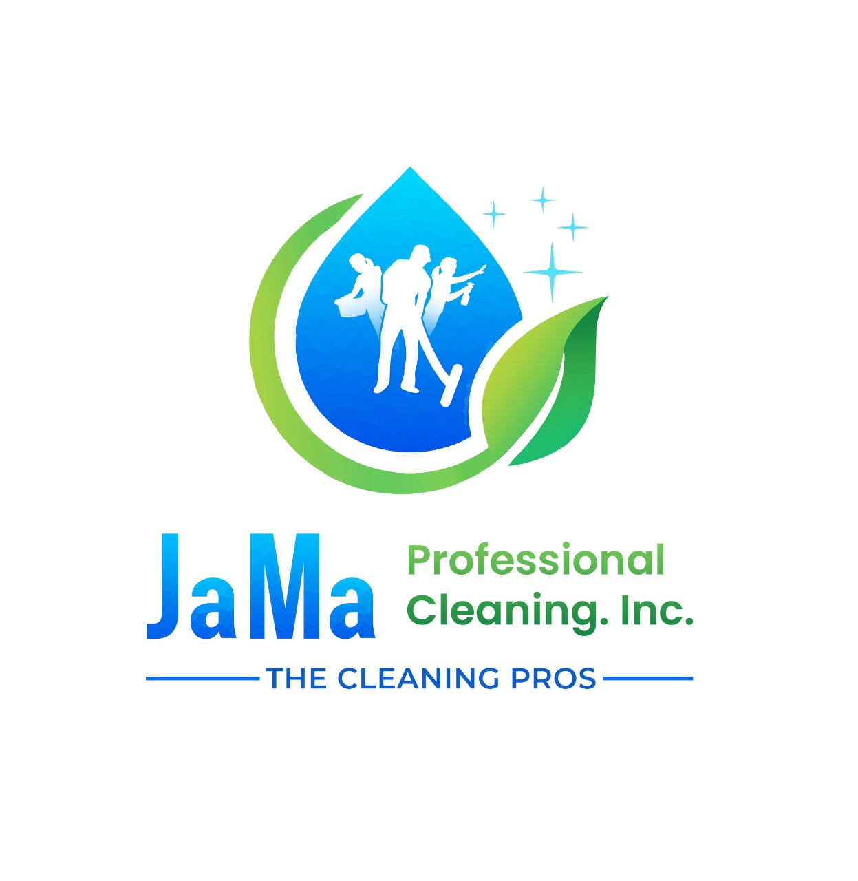 JaMa Professional Cleaning & Boston Green Commercial Cleaners Logo