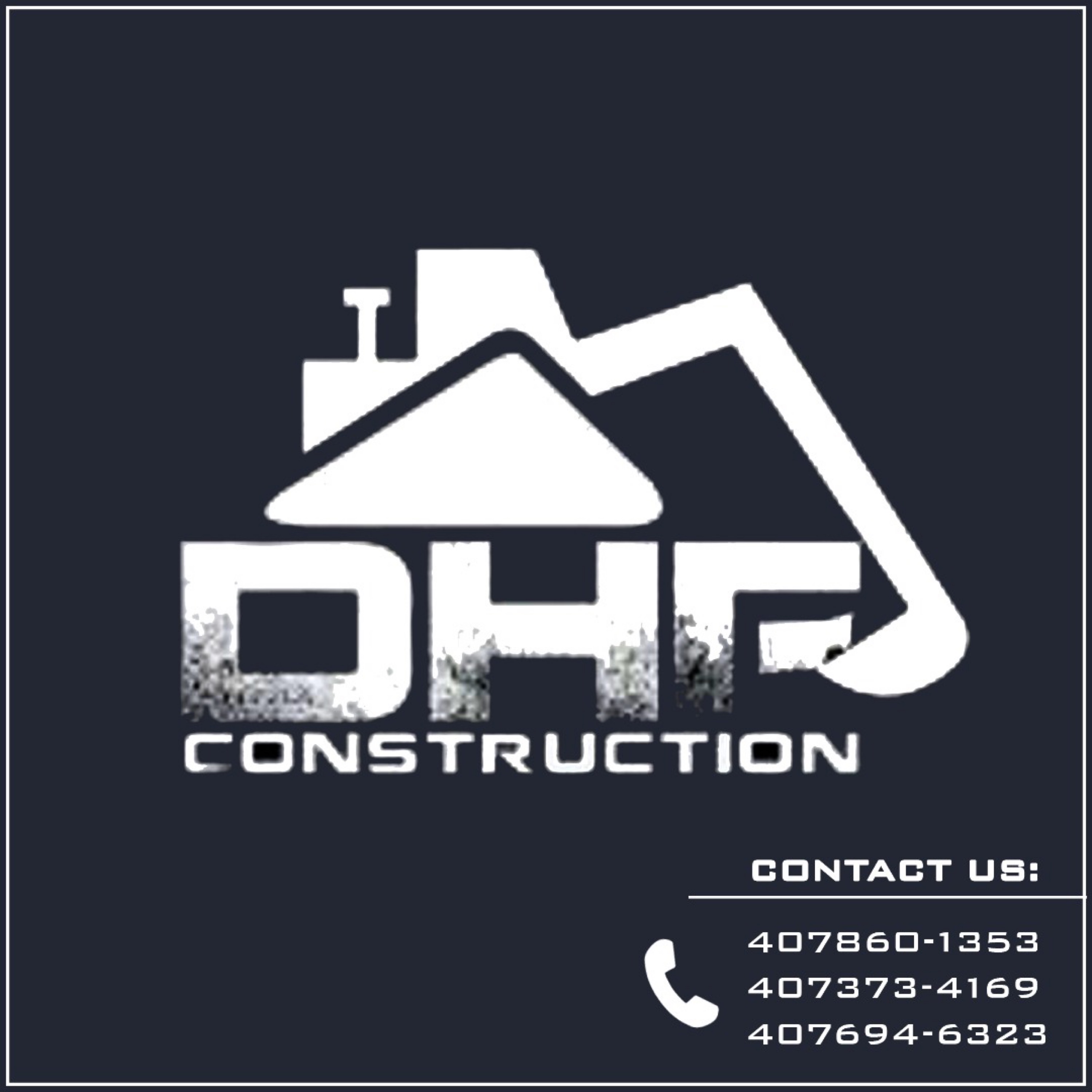 DHF Construction LLC. Logo