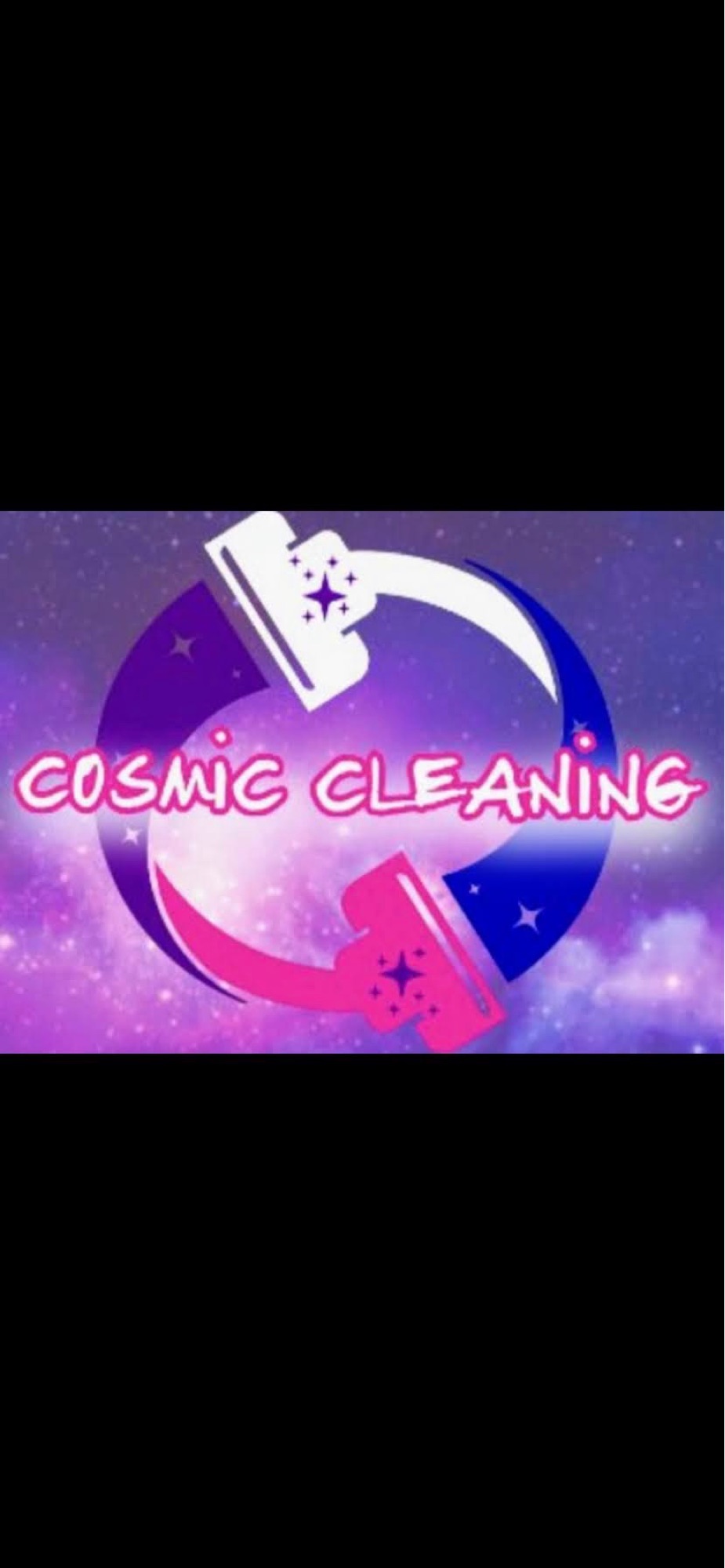 Cosmic Cleaning Logo