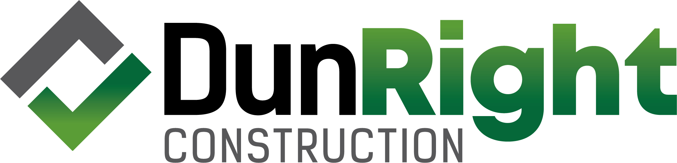 DunRight Construction, LLC Logo