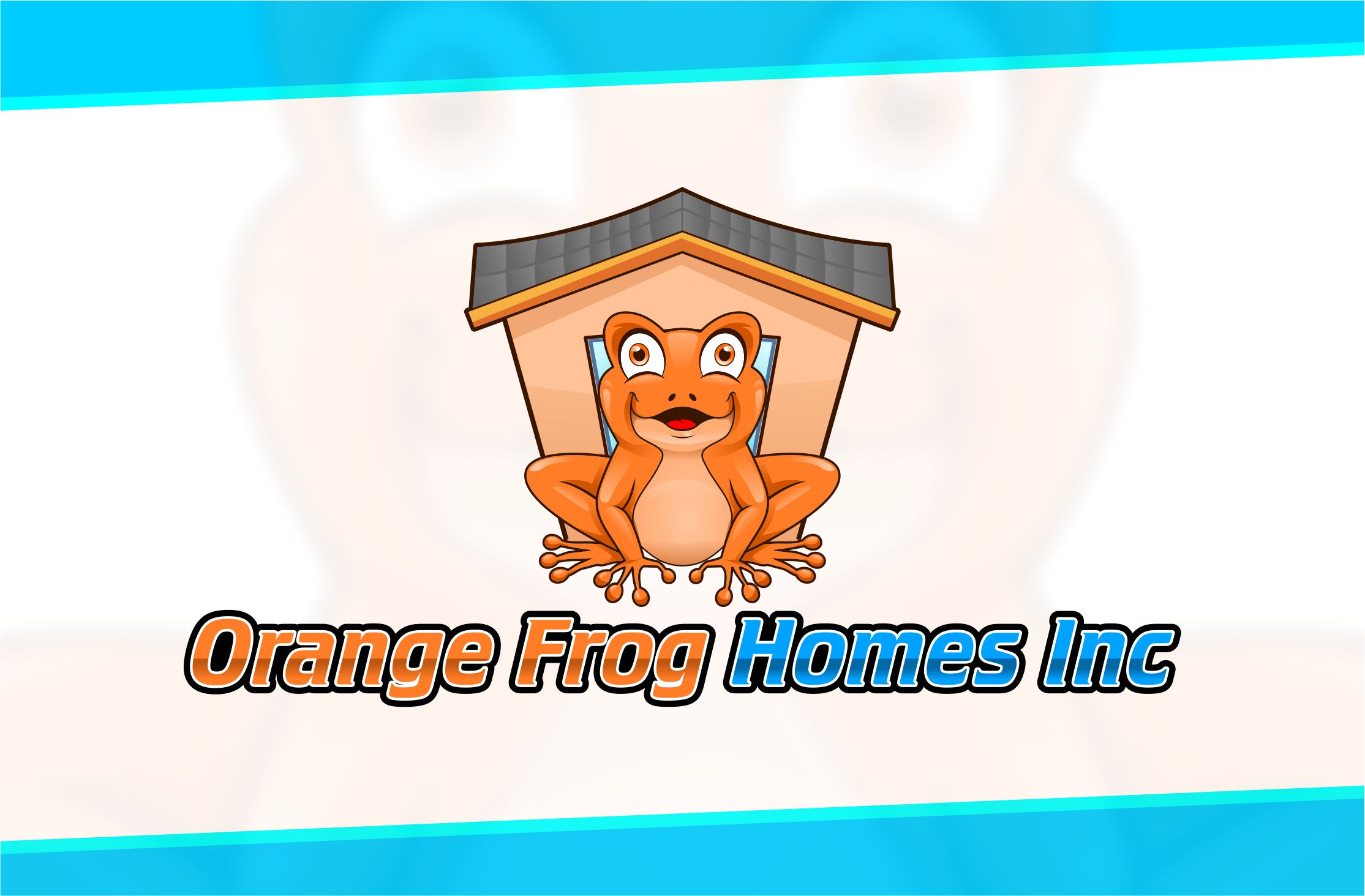Orange Frog Homes Incorporated Logo