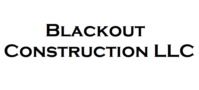 Blackout Construction LLC Logo