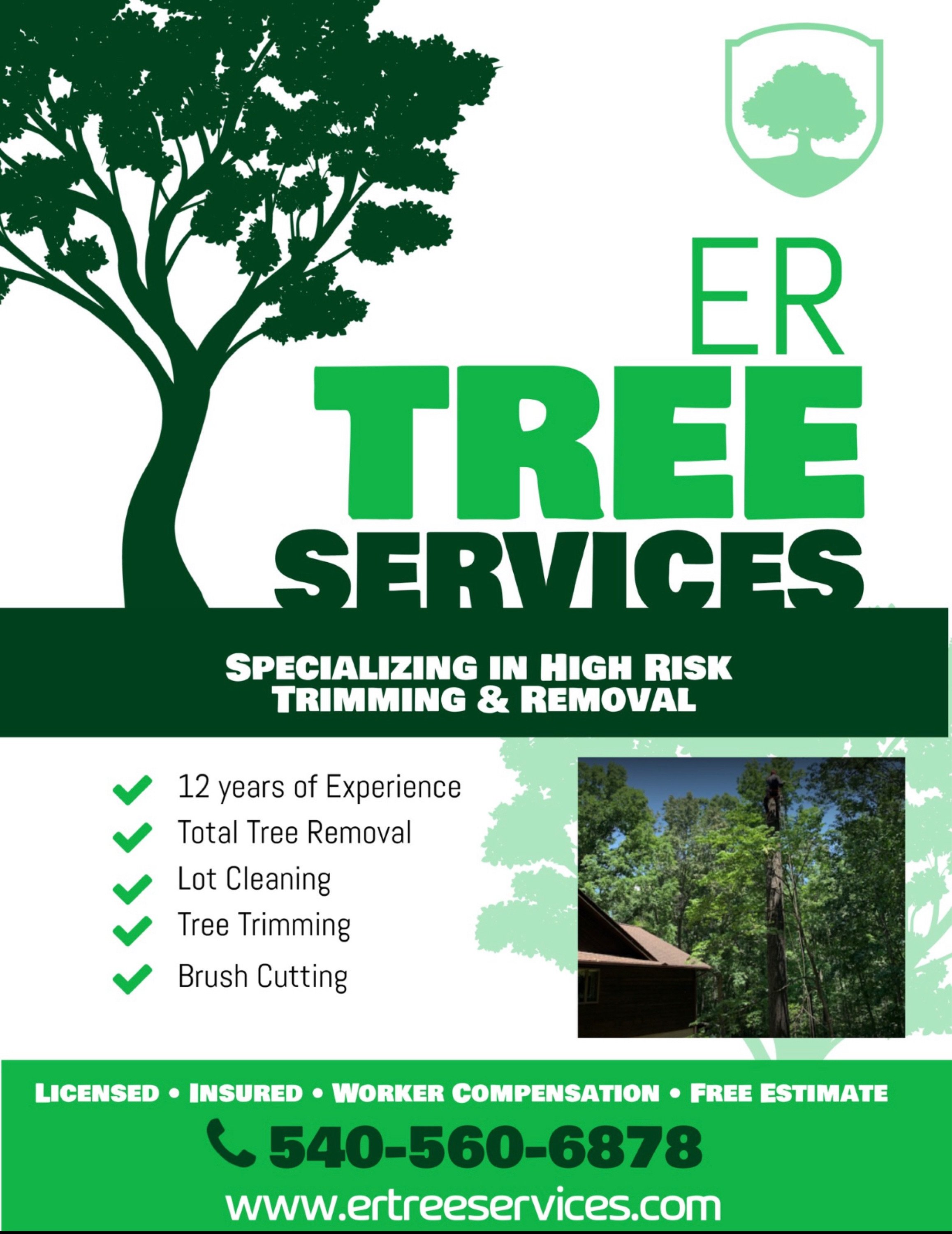 ER Tree Services Logo