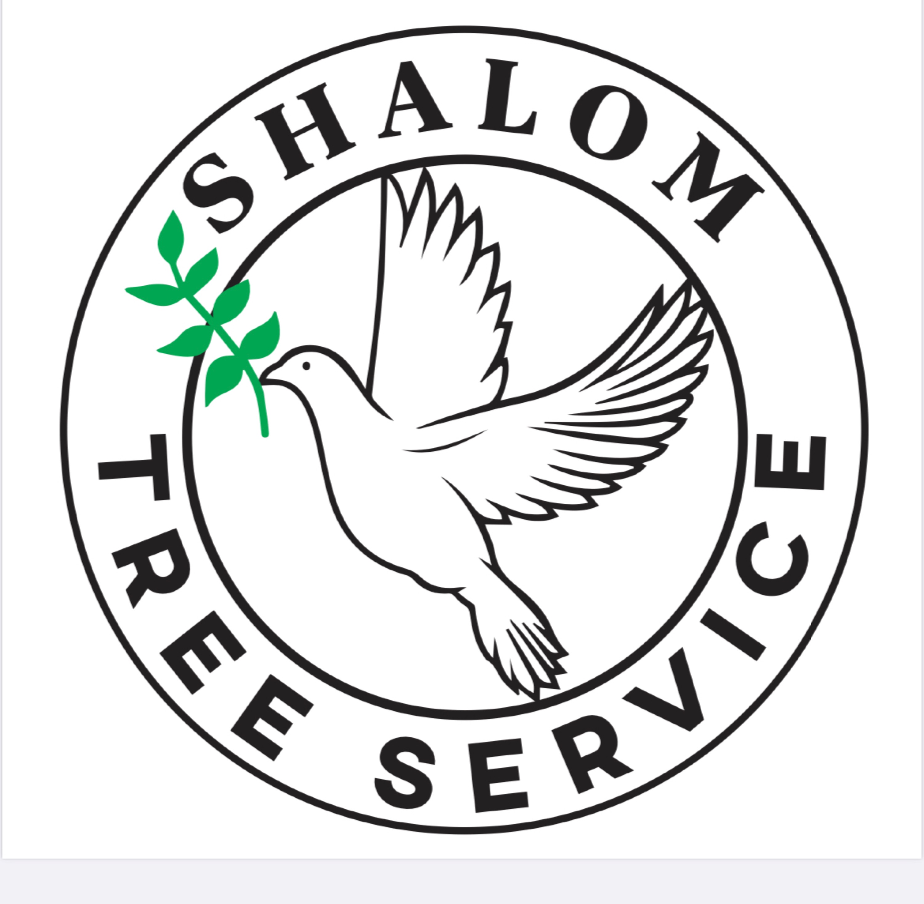 Shalom Tree Service Logo