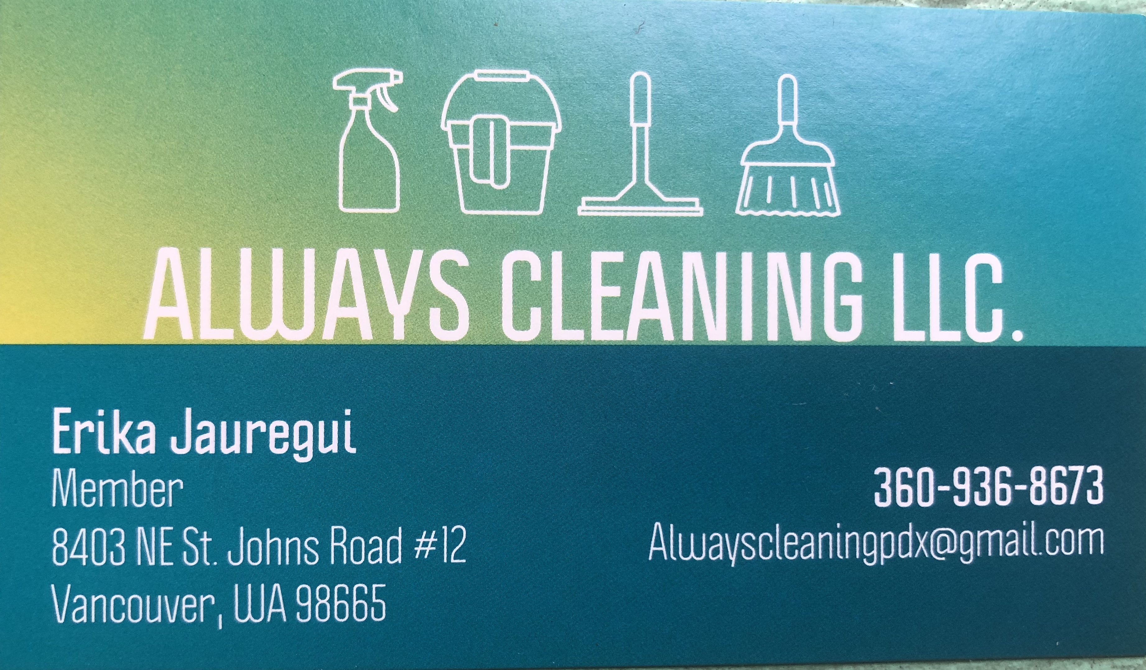 Always Cleaning, LLC Logo