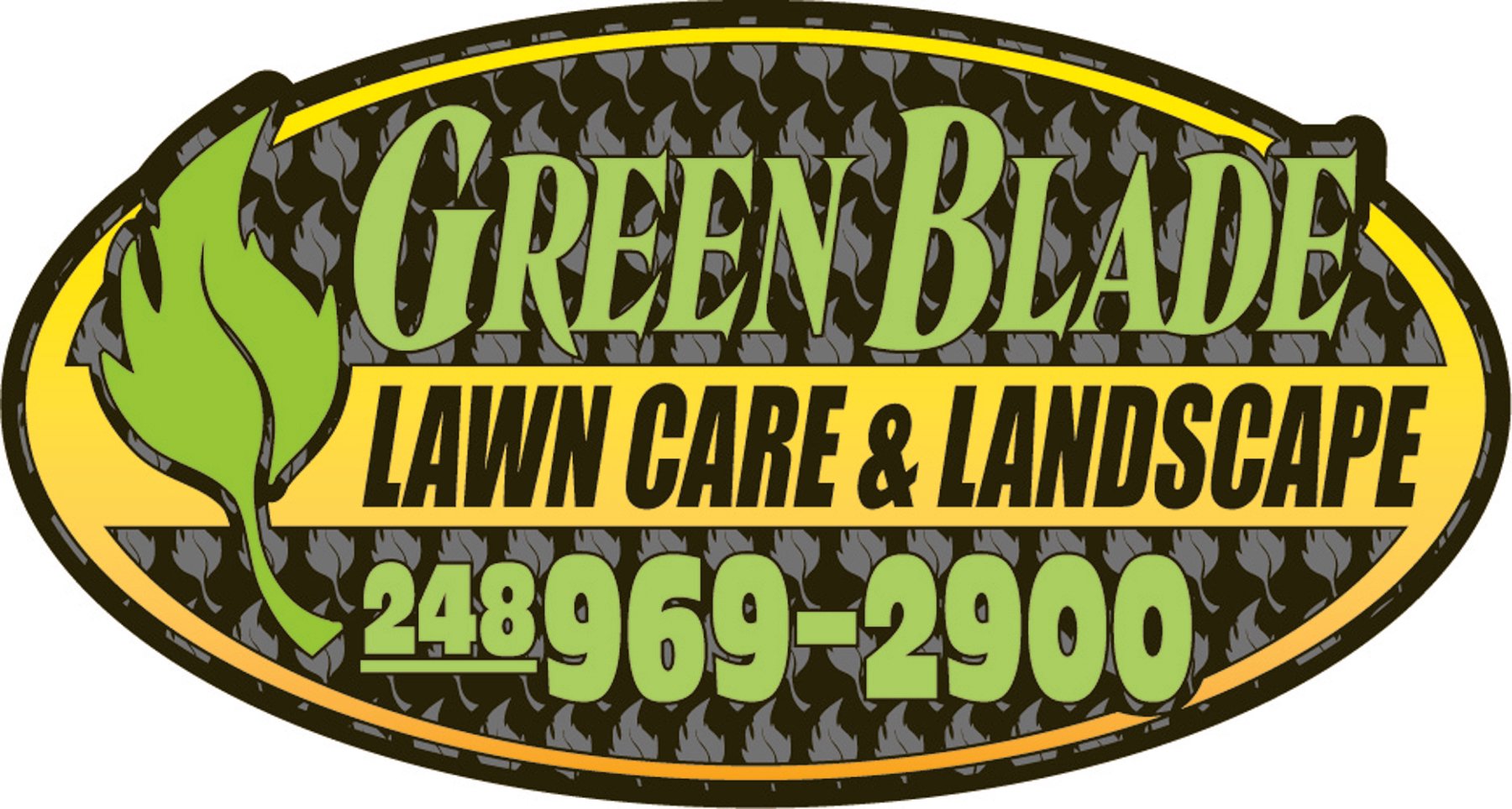 Green Blade Lawn Care & Landscaping Logo