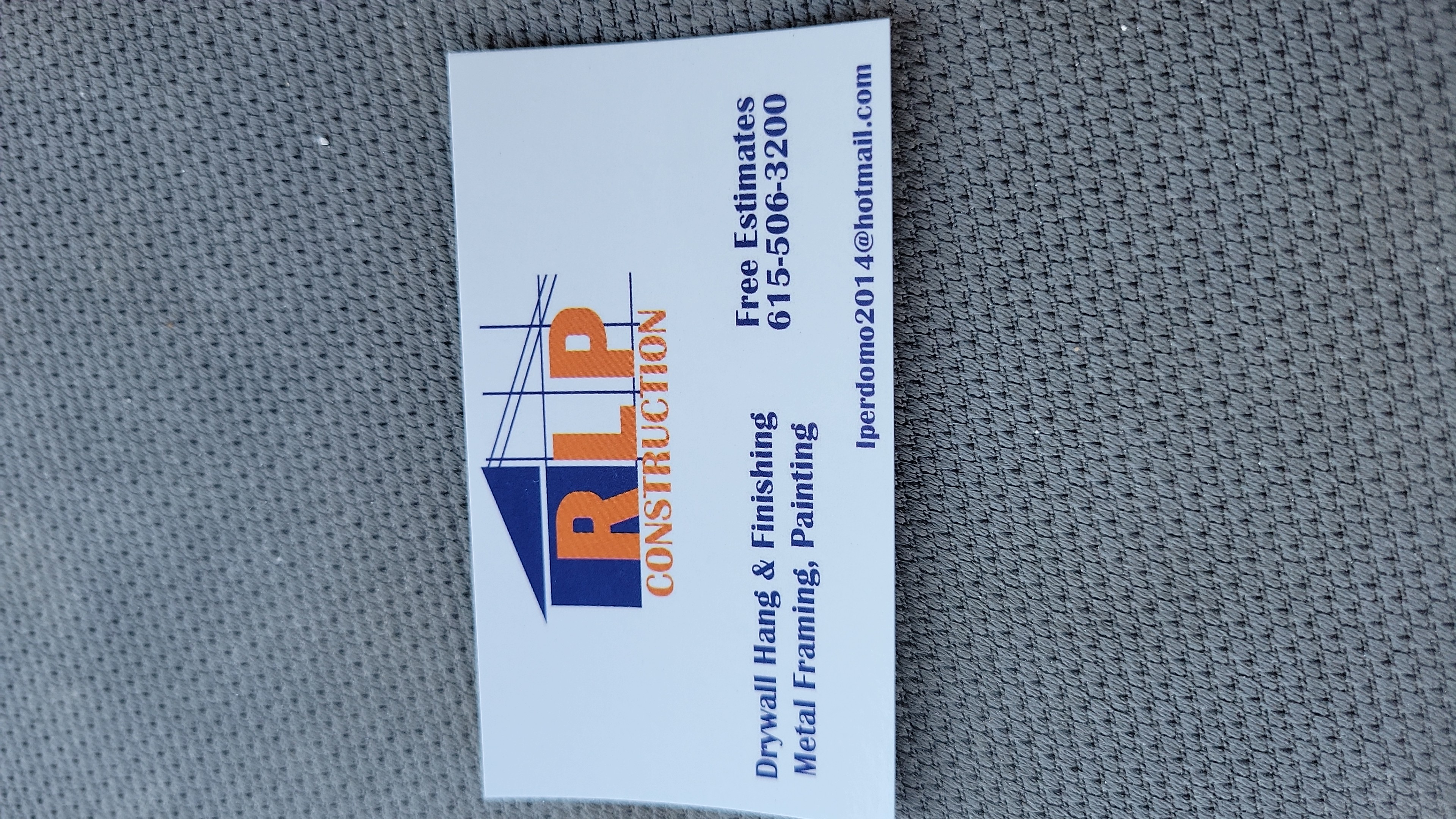 RLP Construction Logo