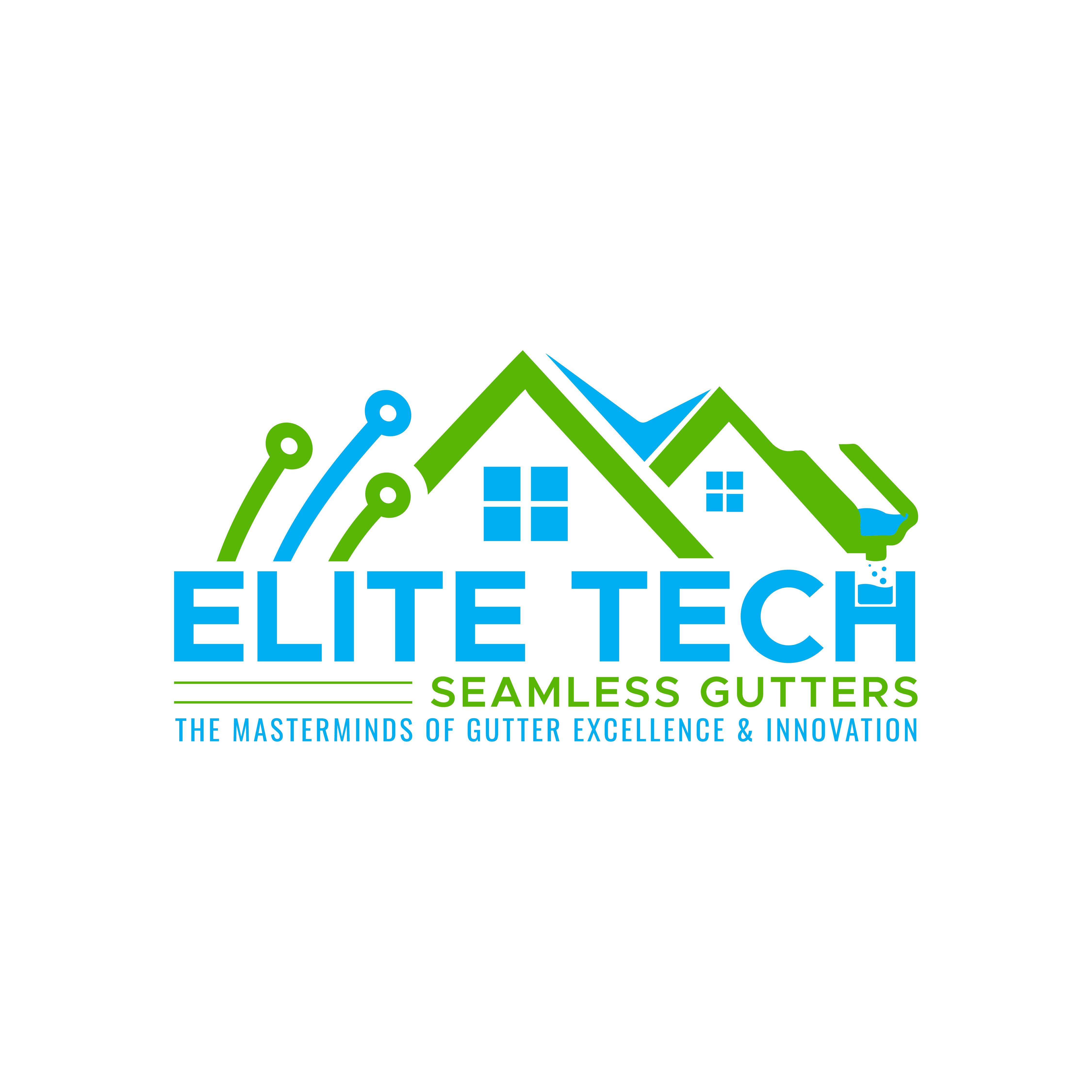 Elite Tech Seamless Gutters Logo