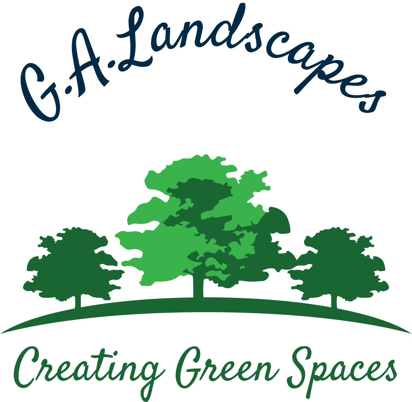 G A Landscapes, LLC Logo