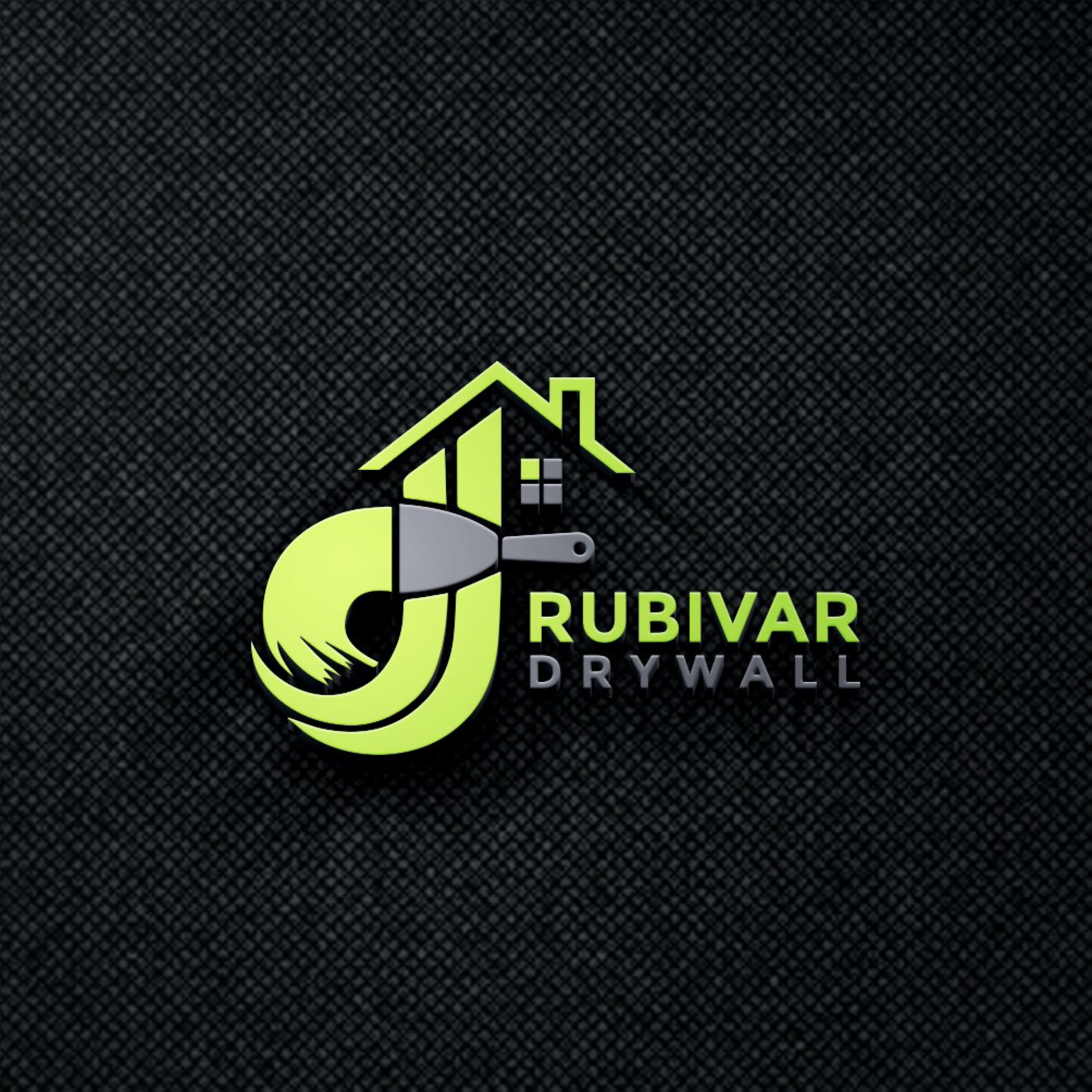 Rubivar Drywall, Inc. Logo