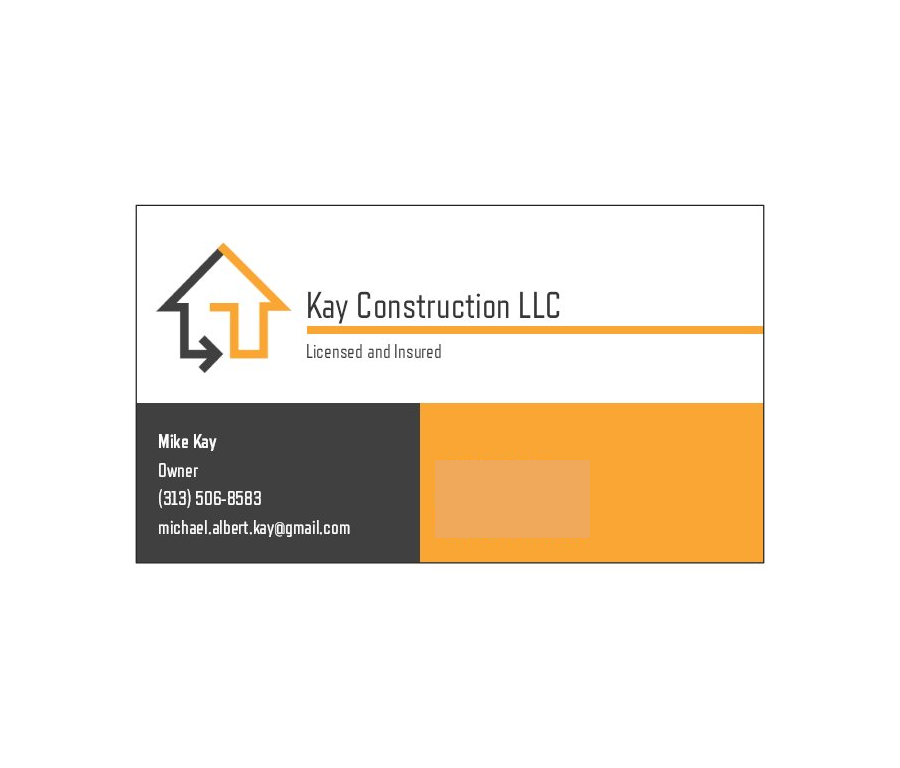 Kay Construction, LLC Logo