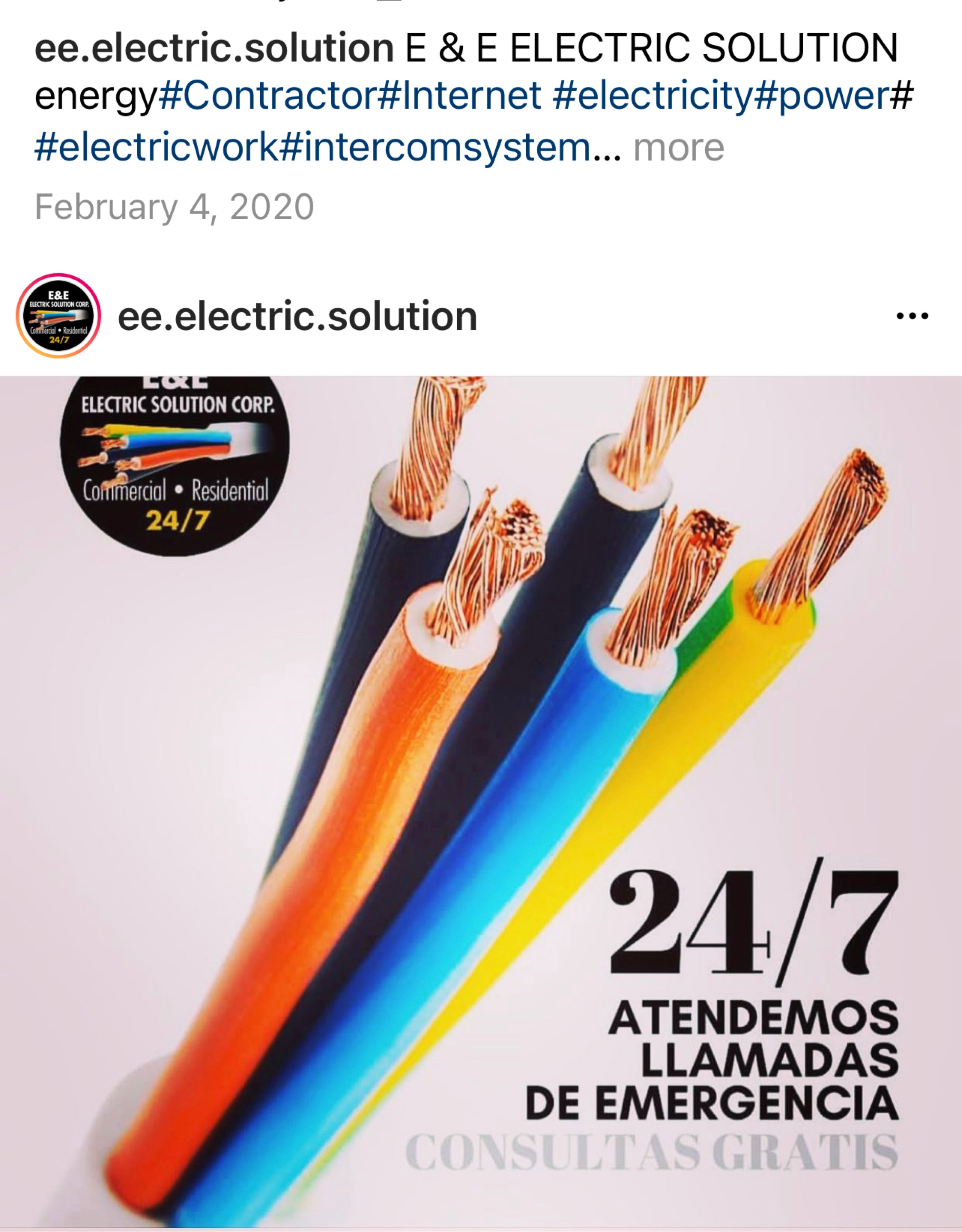 E&E Electric Solution Logo
