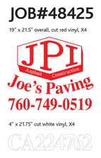 Joe's Paving Company, Inc. Logo