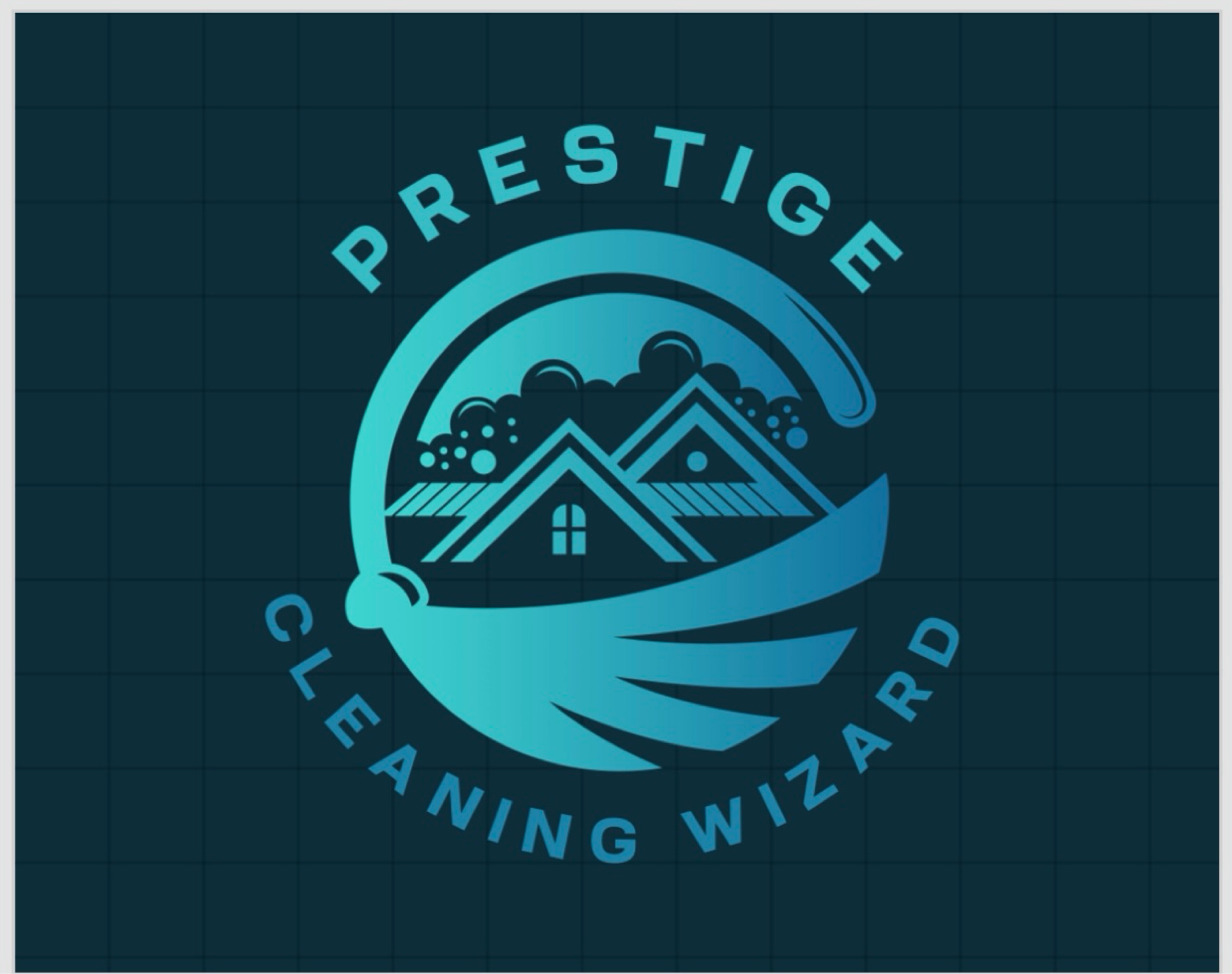 Prestige Cleaning Wizard Logo