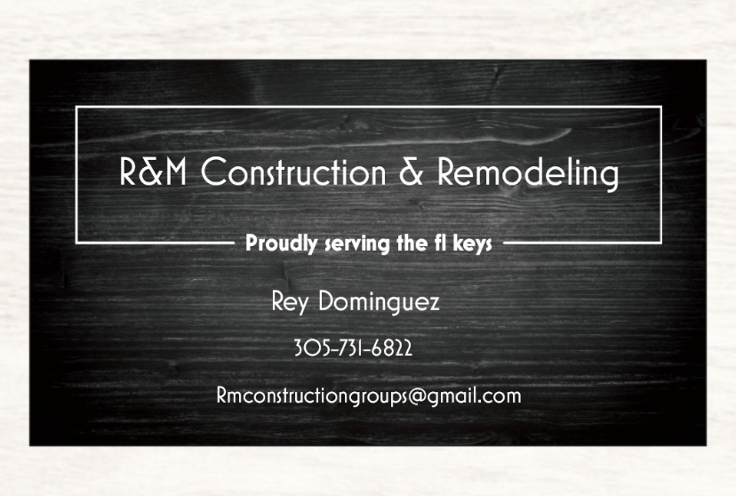 R&M Construction and Remodeling Group Logo
