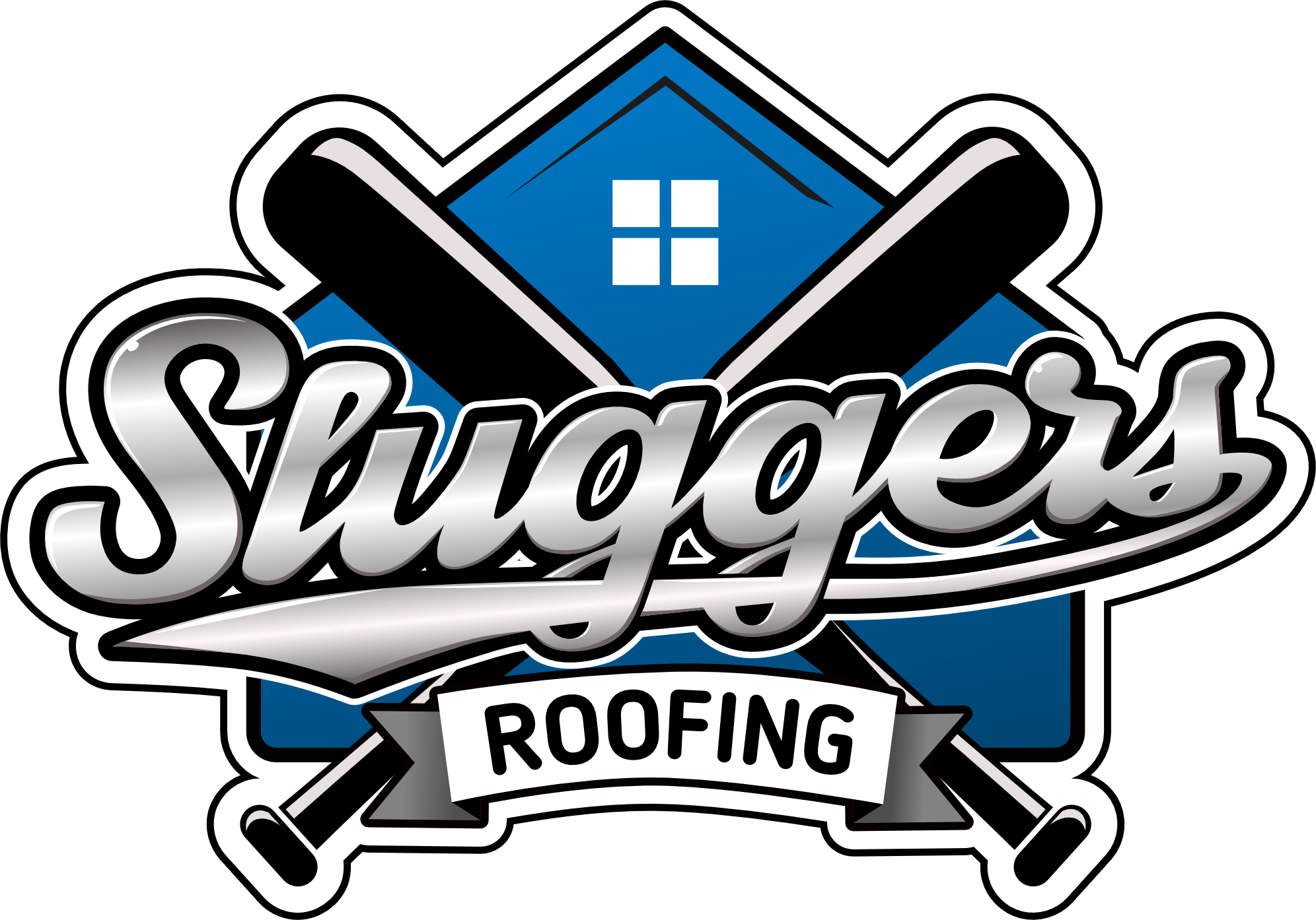 Sluggers Roofing, LLC Logo