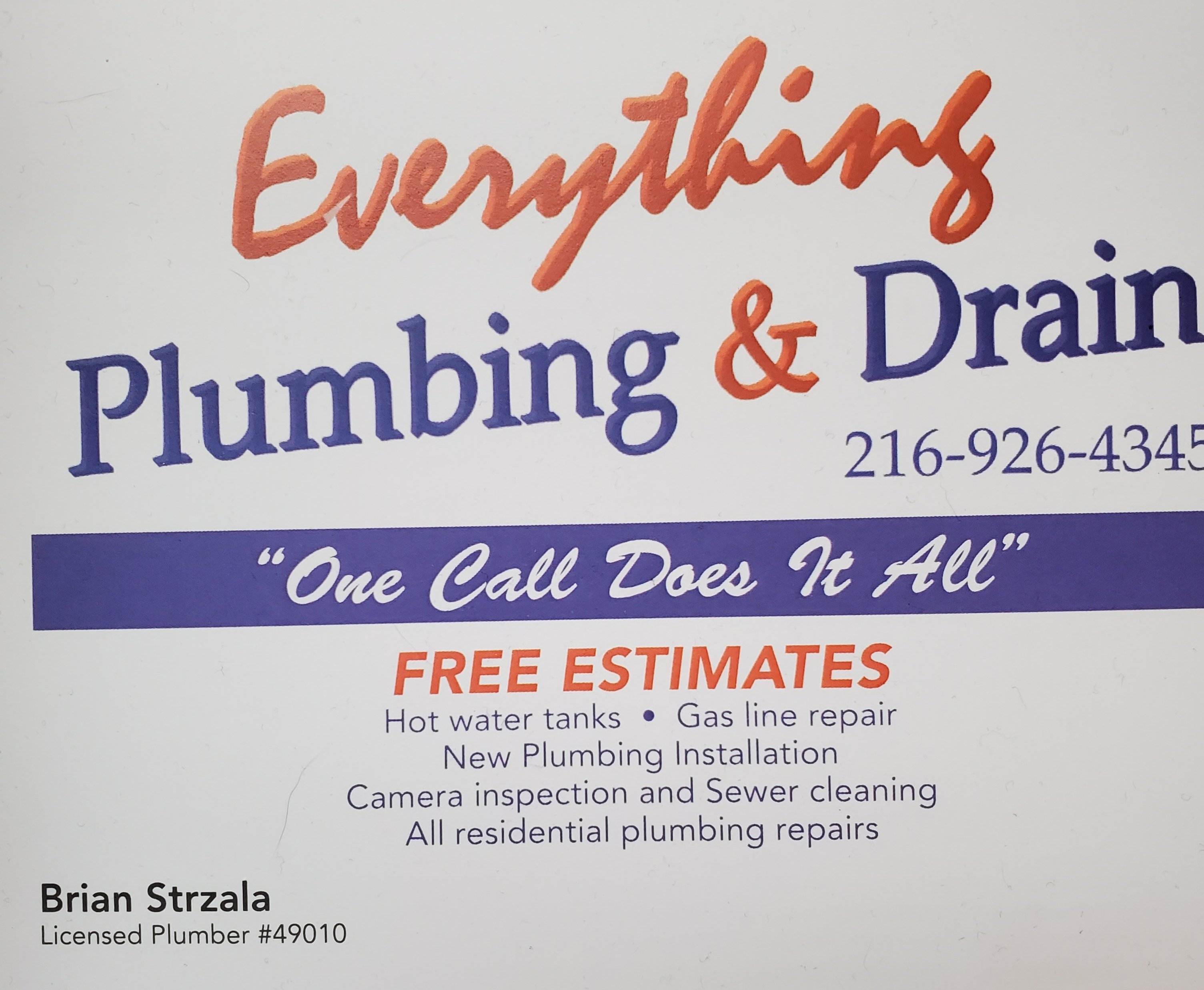 Everything Plumbing and Drain, Inc. Logo