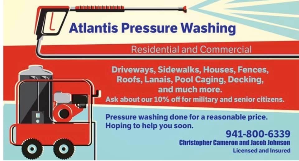 Atlantis Pressure Washing Services, LLC Logo
