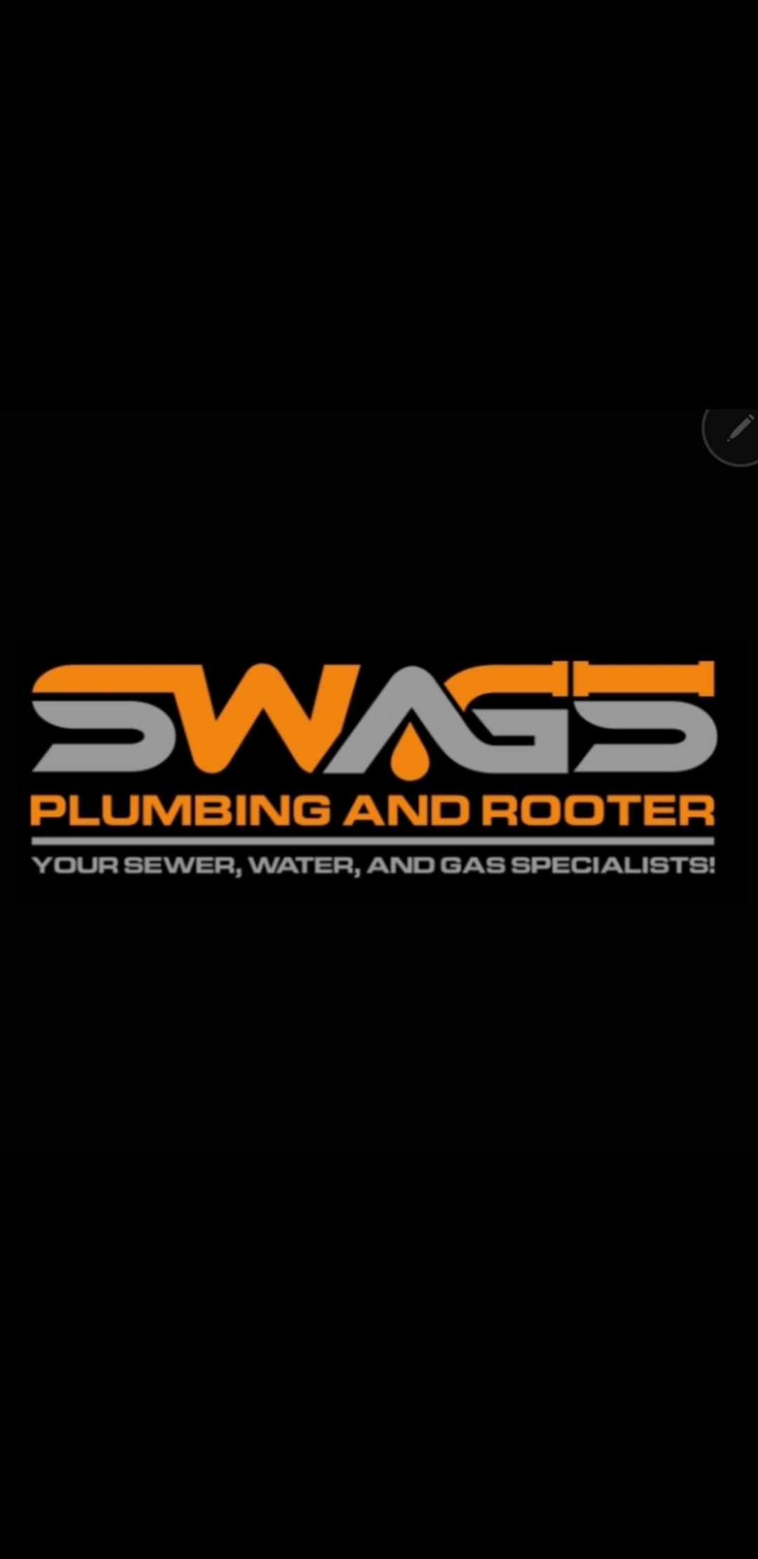 SWAGS Plumbing and Rooter Logo