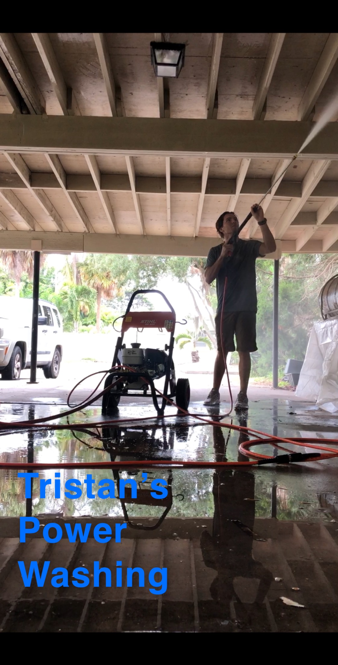 Tristan's Power Washing and Handyman Services Logo