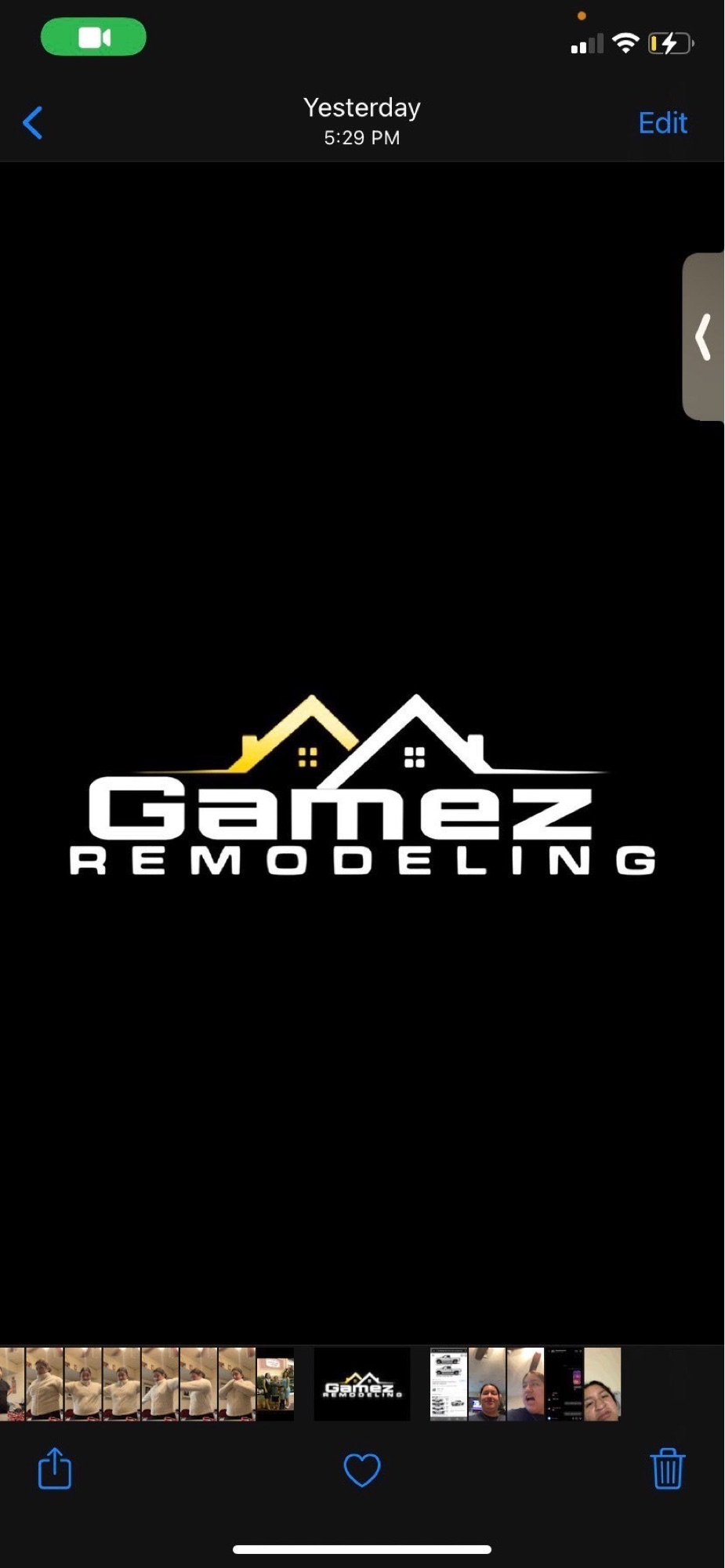 Gamez Remodeling Logo