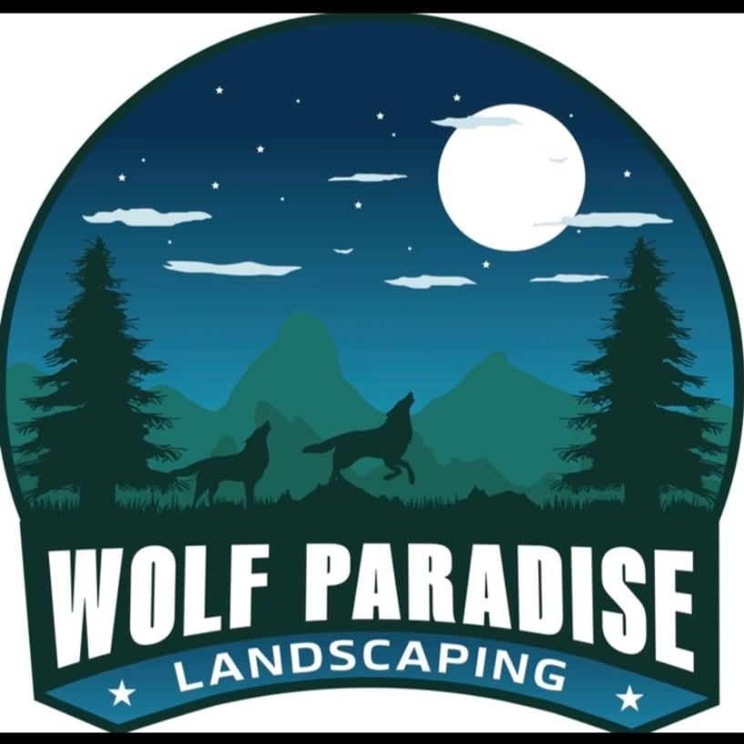 Wolf Paradise Landscaping Logo