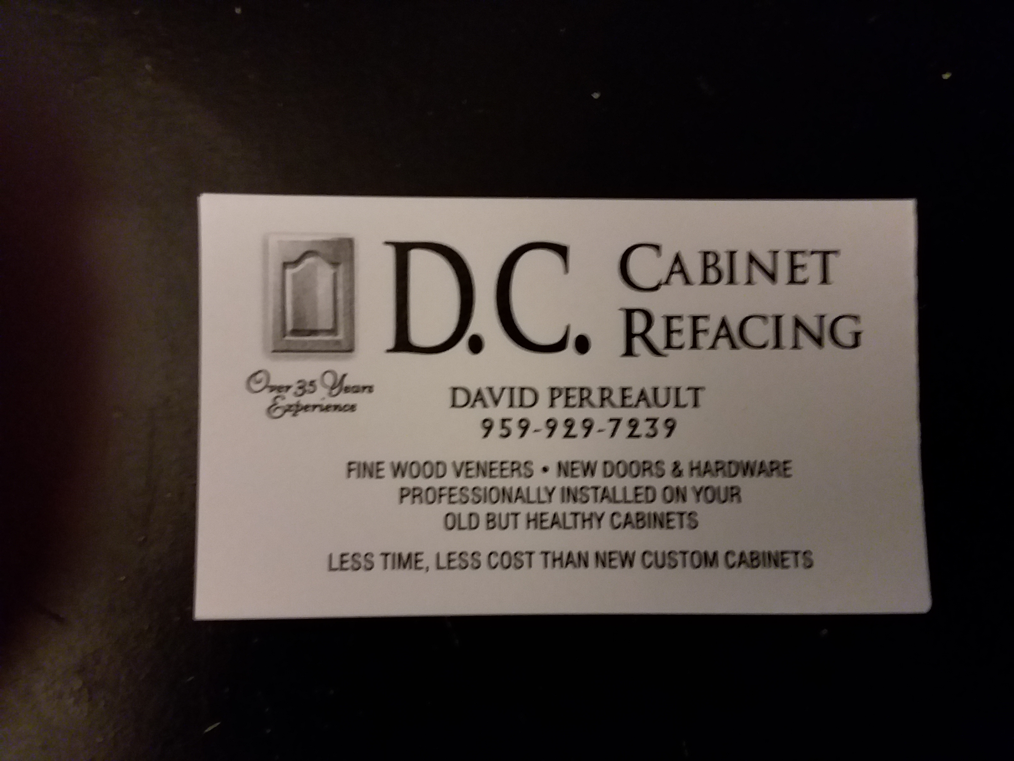 D.C. Cabinet Refacing Logo