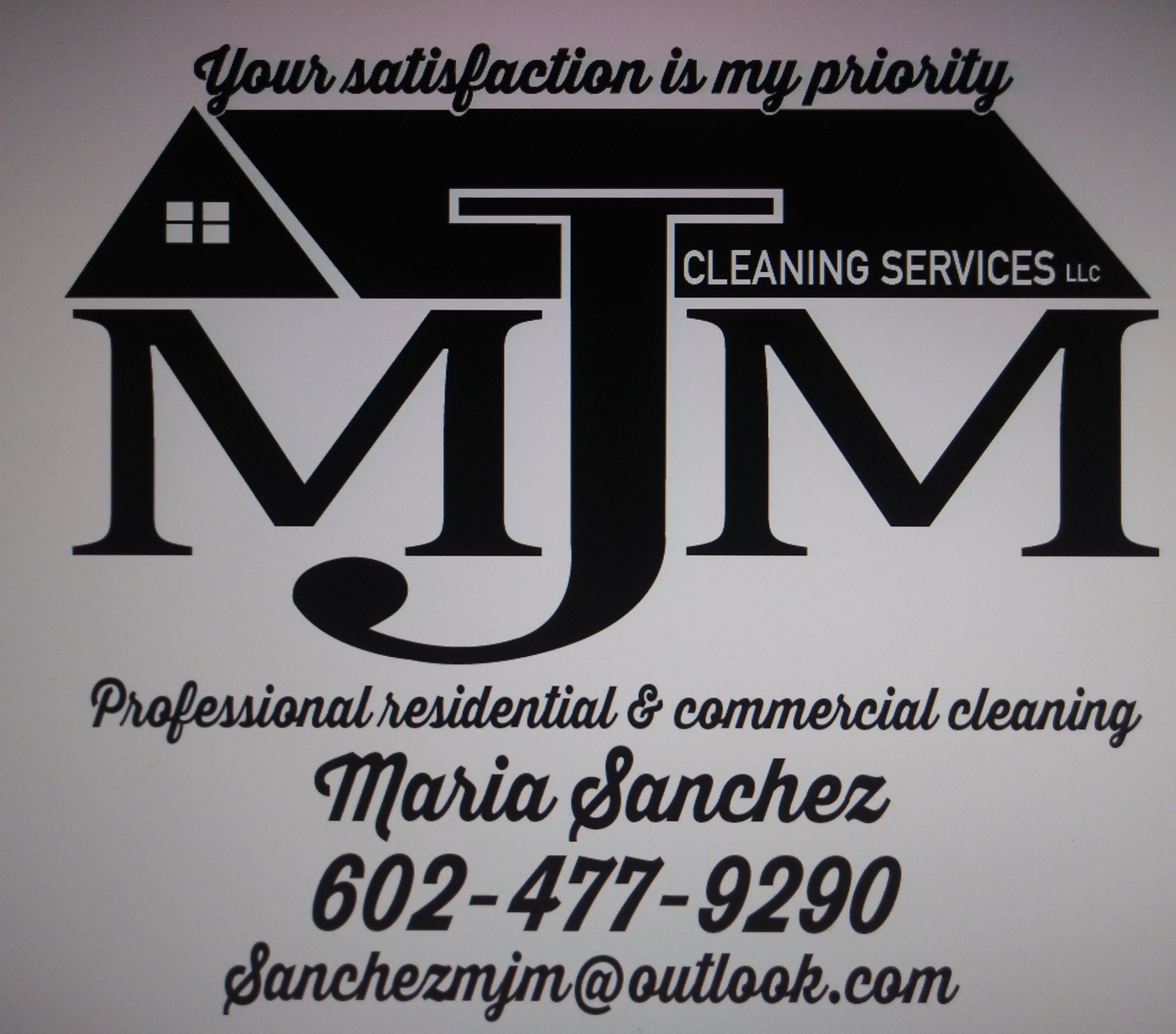 MJM Cleaning Services Logo