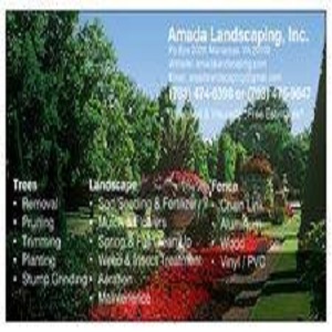 Amada Landscaping, Inc. Logo
