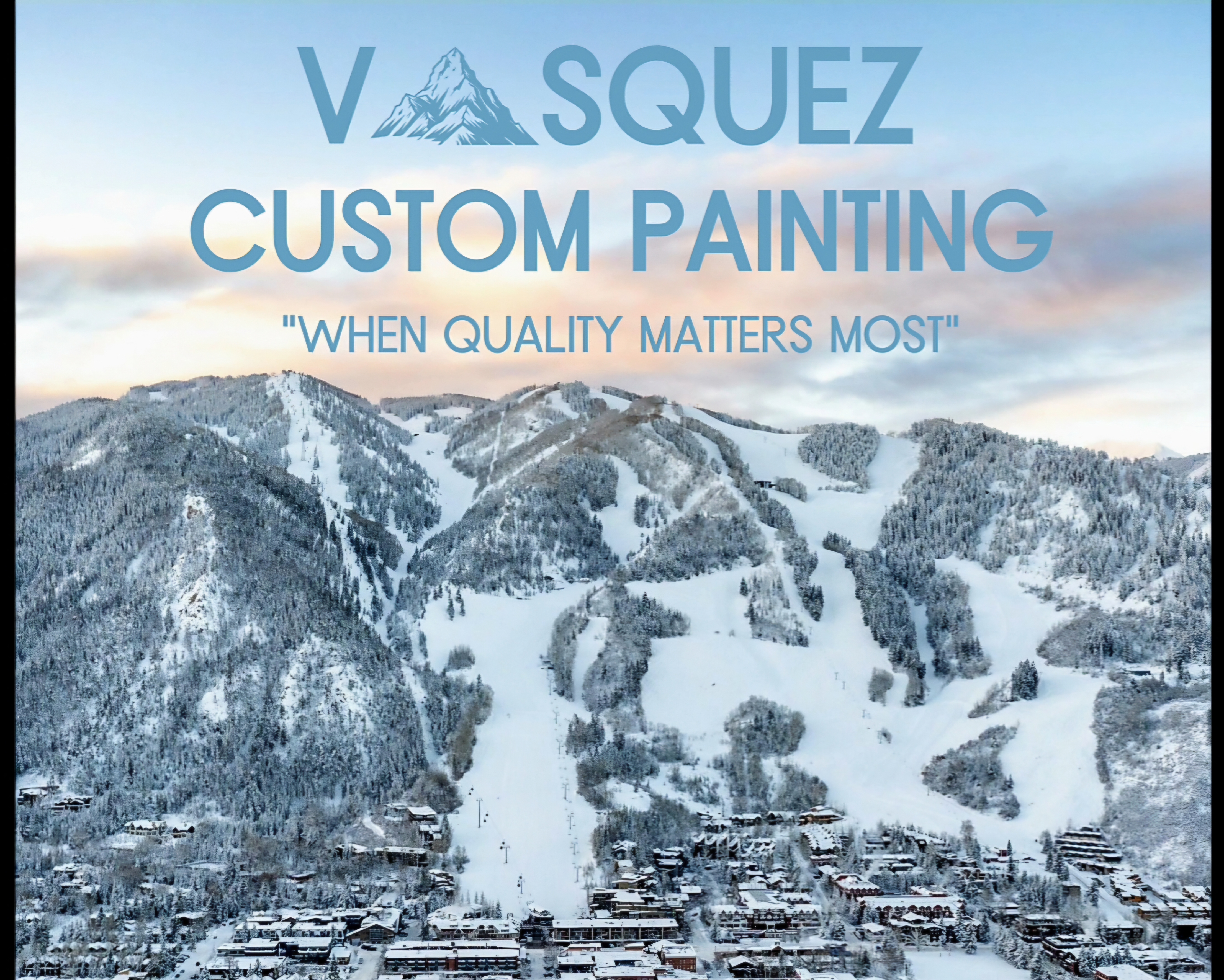 Vasquez Custom Painting LLC Logo