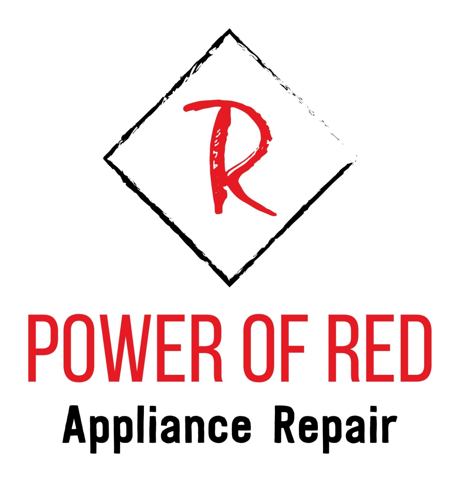 The Power of Red Appliance Repair Logo