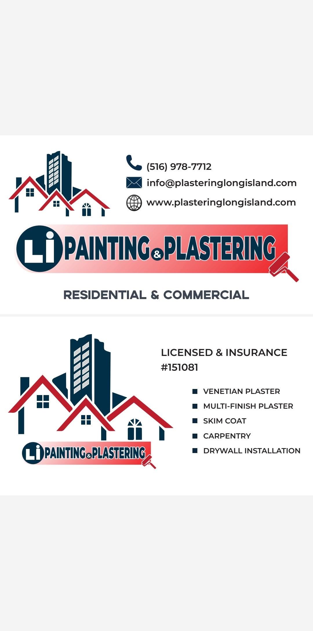 Long Island Painting & Plastering Corp. Logo