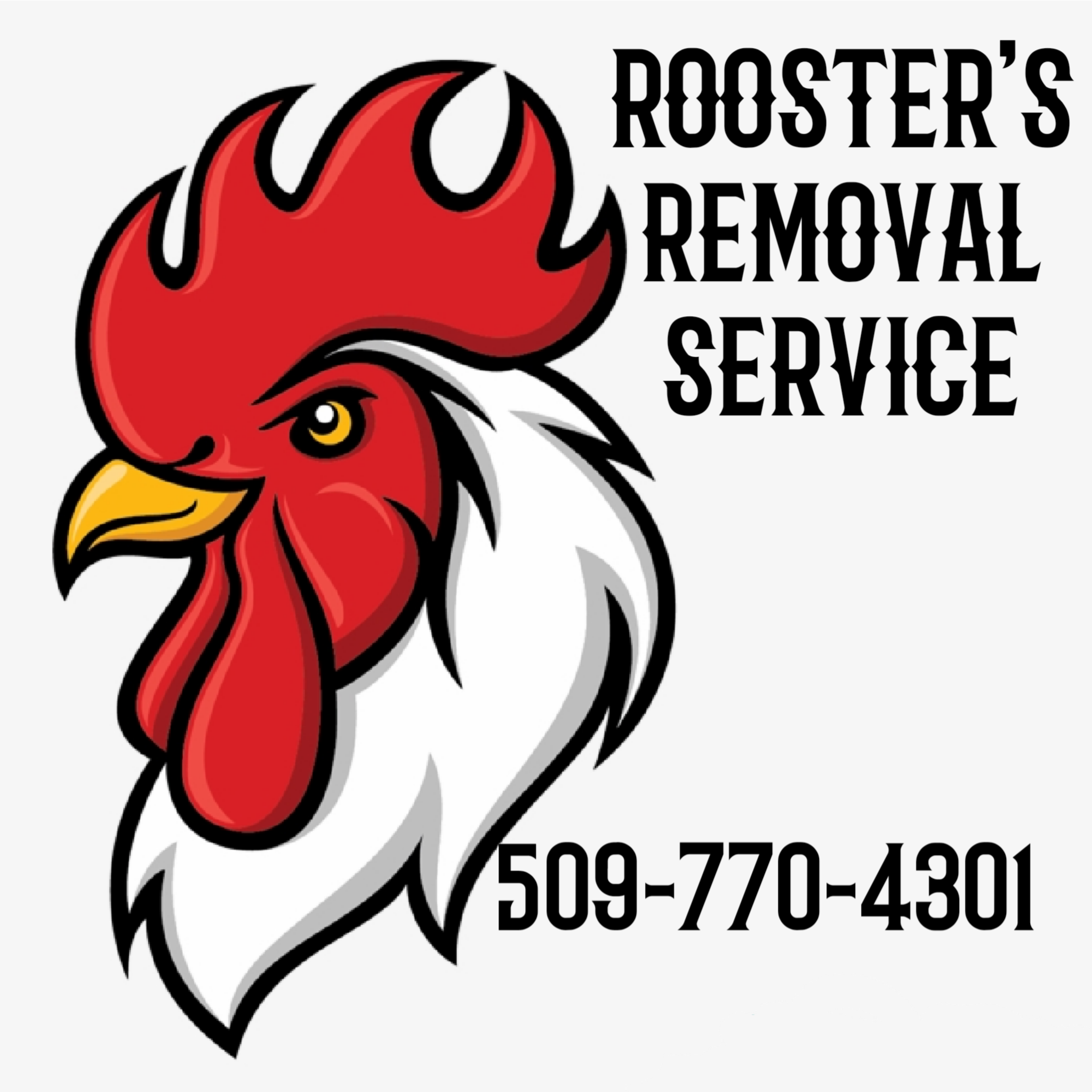 Roosters Removal Service Logo