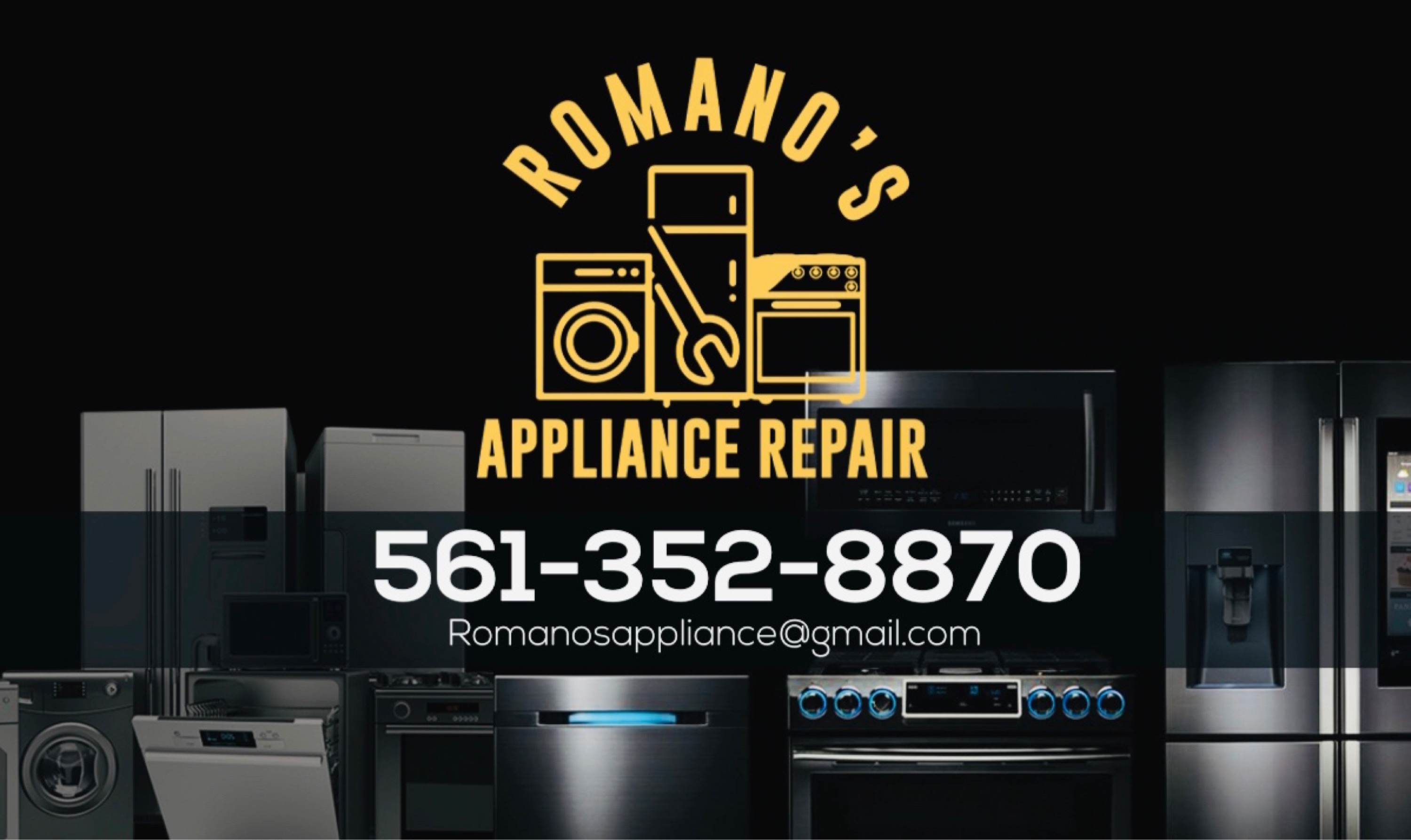 Romano's Appliance Repair Logo