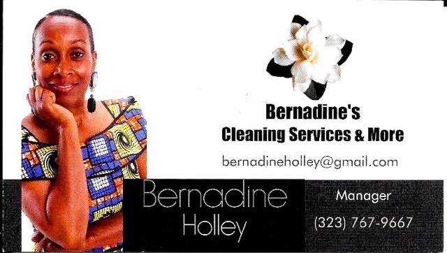 Bernadine's Cleaning Services & More Logo