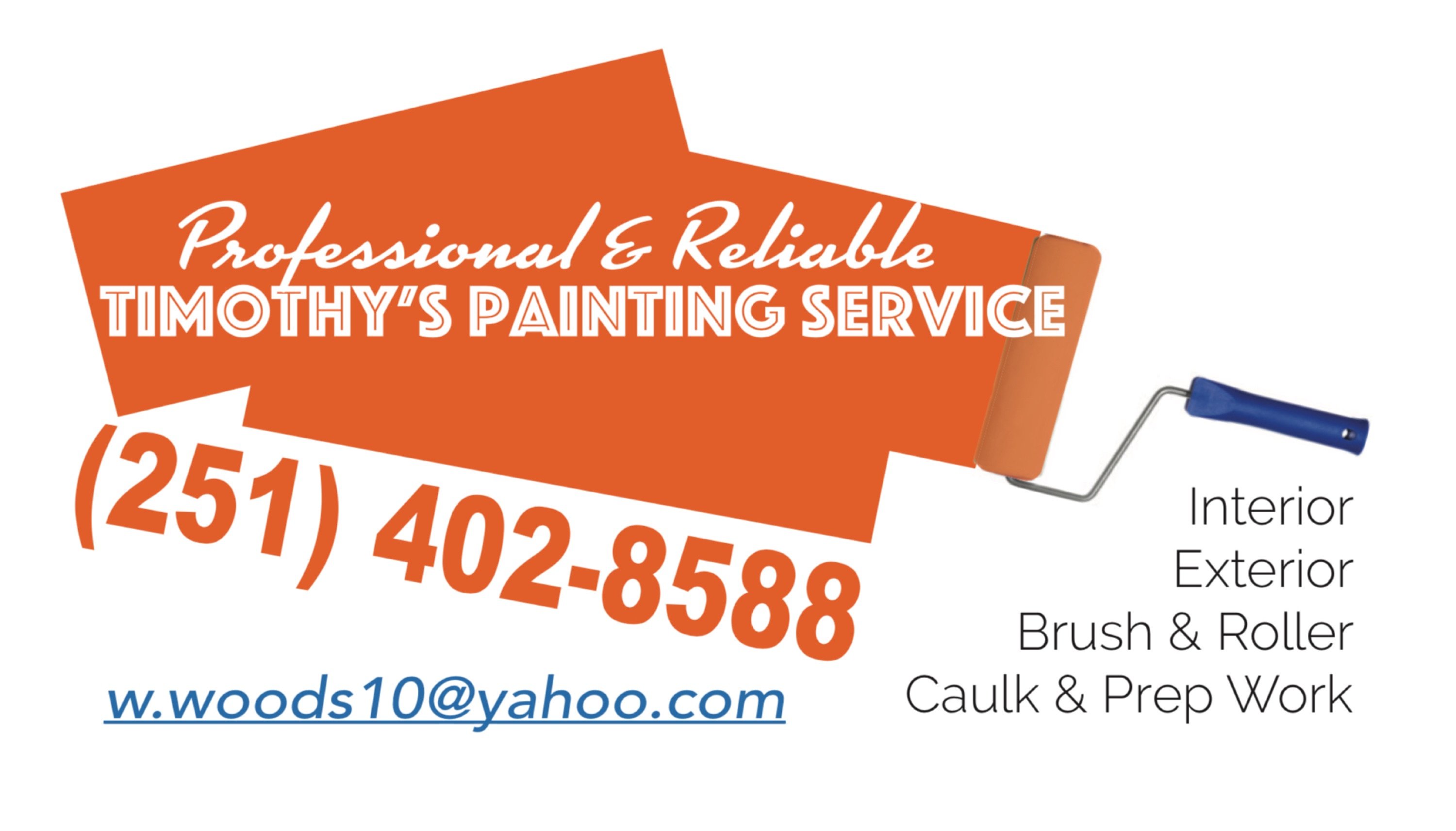 Timothy's Painting Services Logo