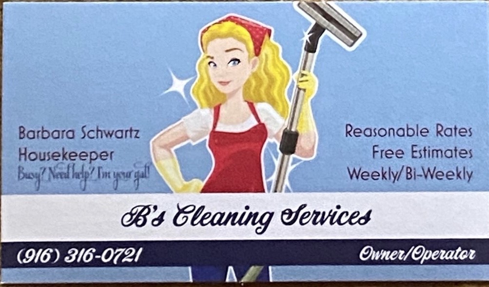 B's Cleaning Services Logo