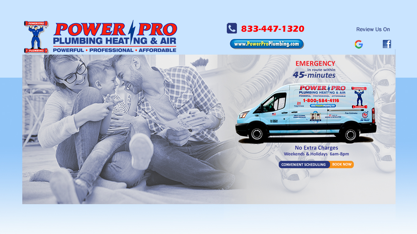 Power Pro Plumbing, Inc. Logo