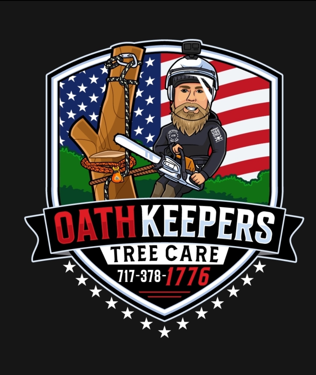 OathKeepers Tree Care Logo