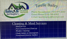 Bailey's Exterior and Interior Cleaning Services Logo