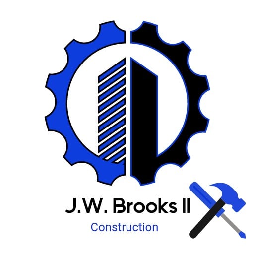 JW Brooks, II Construction Logo