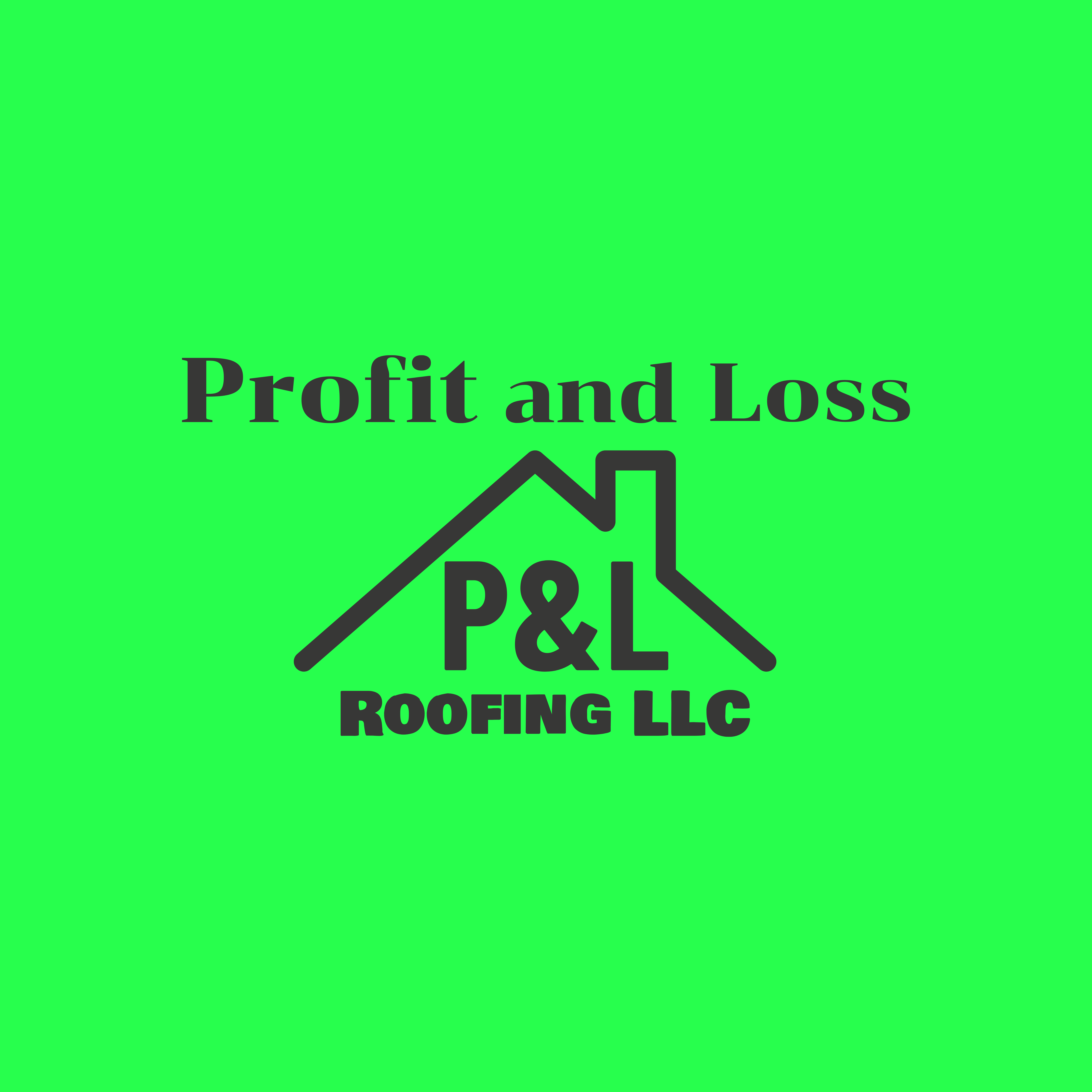 Profit and Loss Roofing, LLC Logo