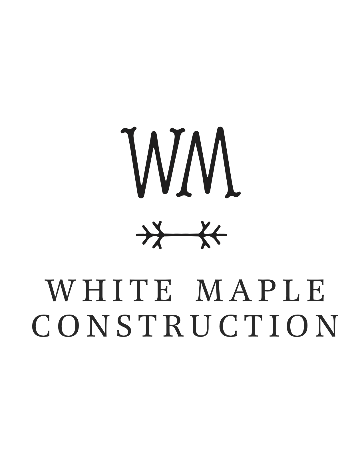 White Maple Construction, LLC Logo
