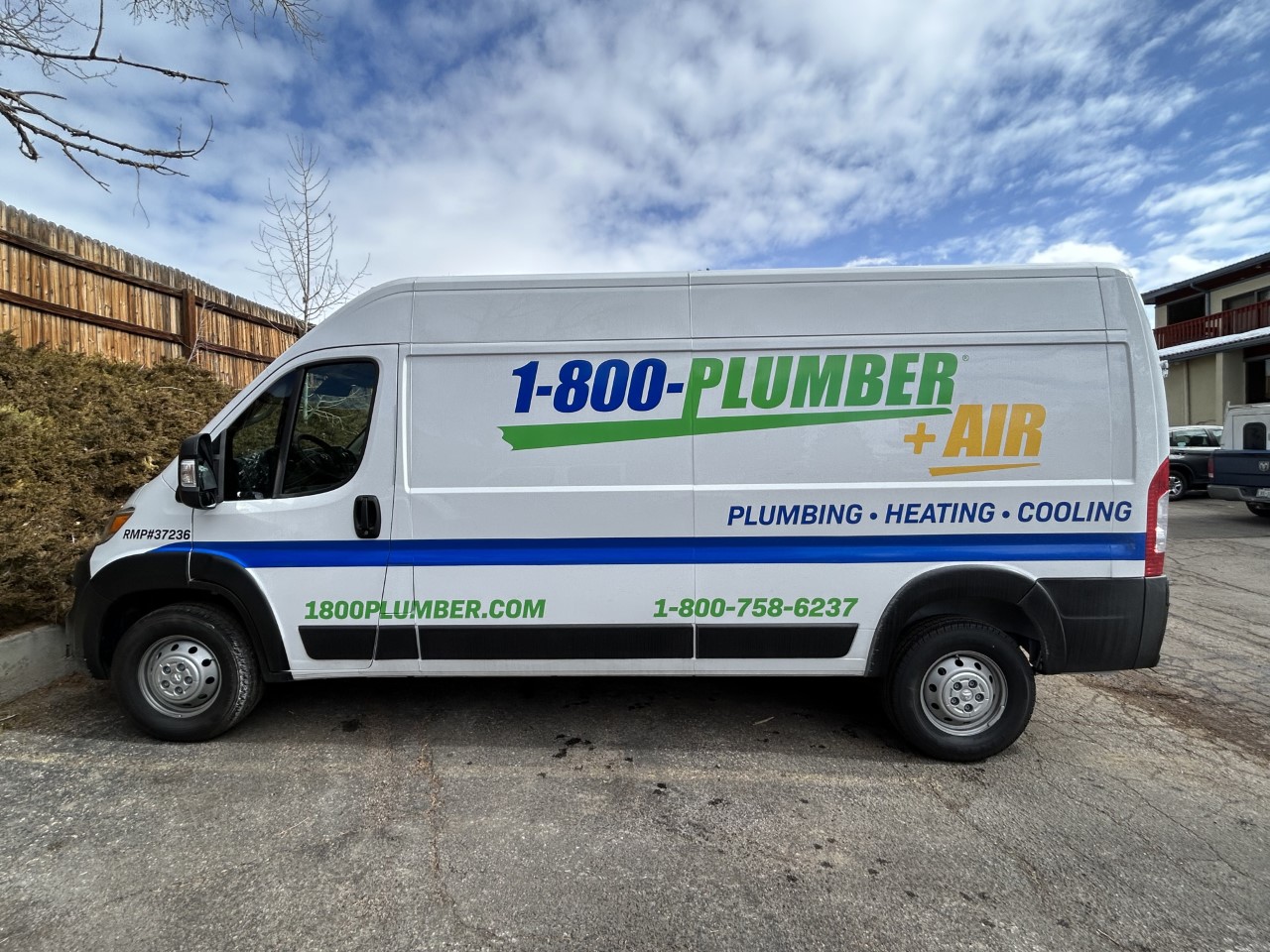 1-800 Plumber + Air of Aurora Logo