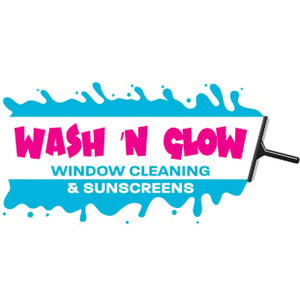 Wash N Glow Window & Sunscreens Logo