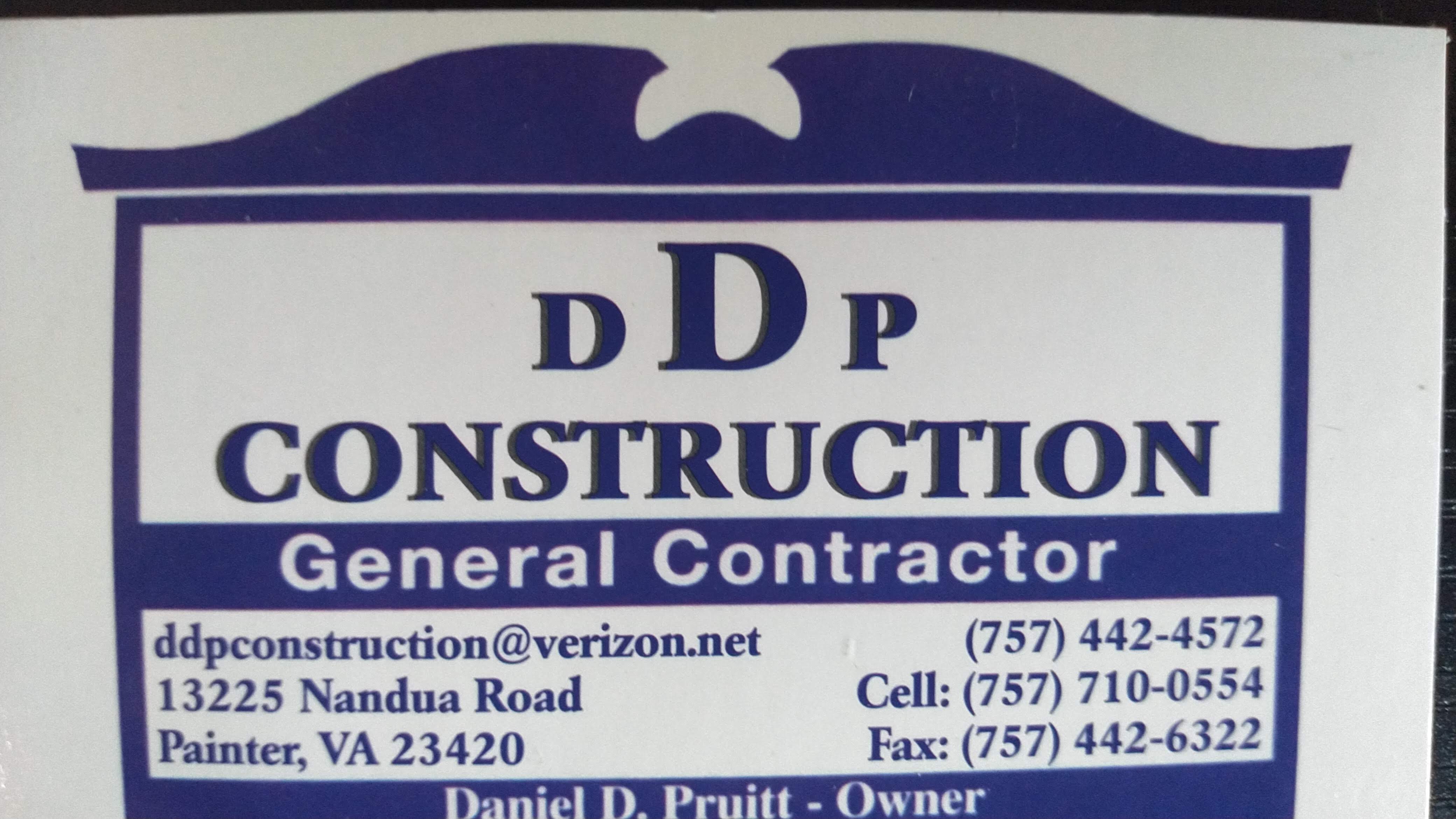DDP Construction, Inc. Logo
