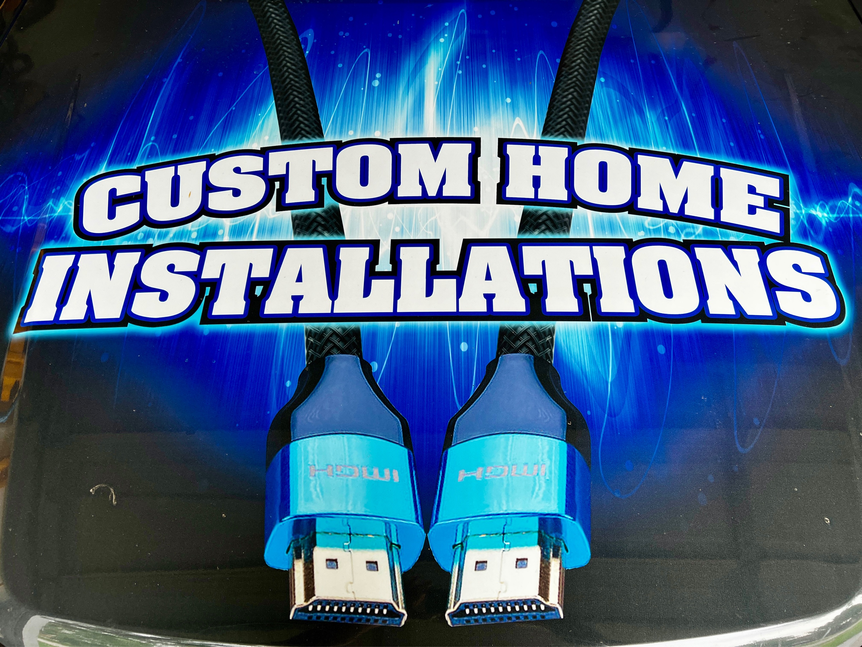 Custom Home Installations Logo