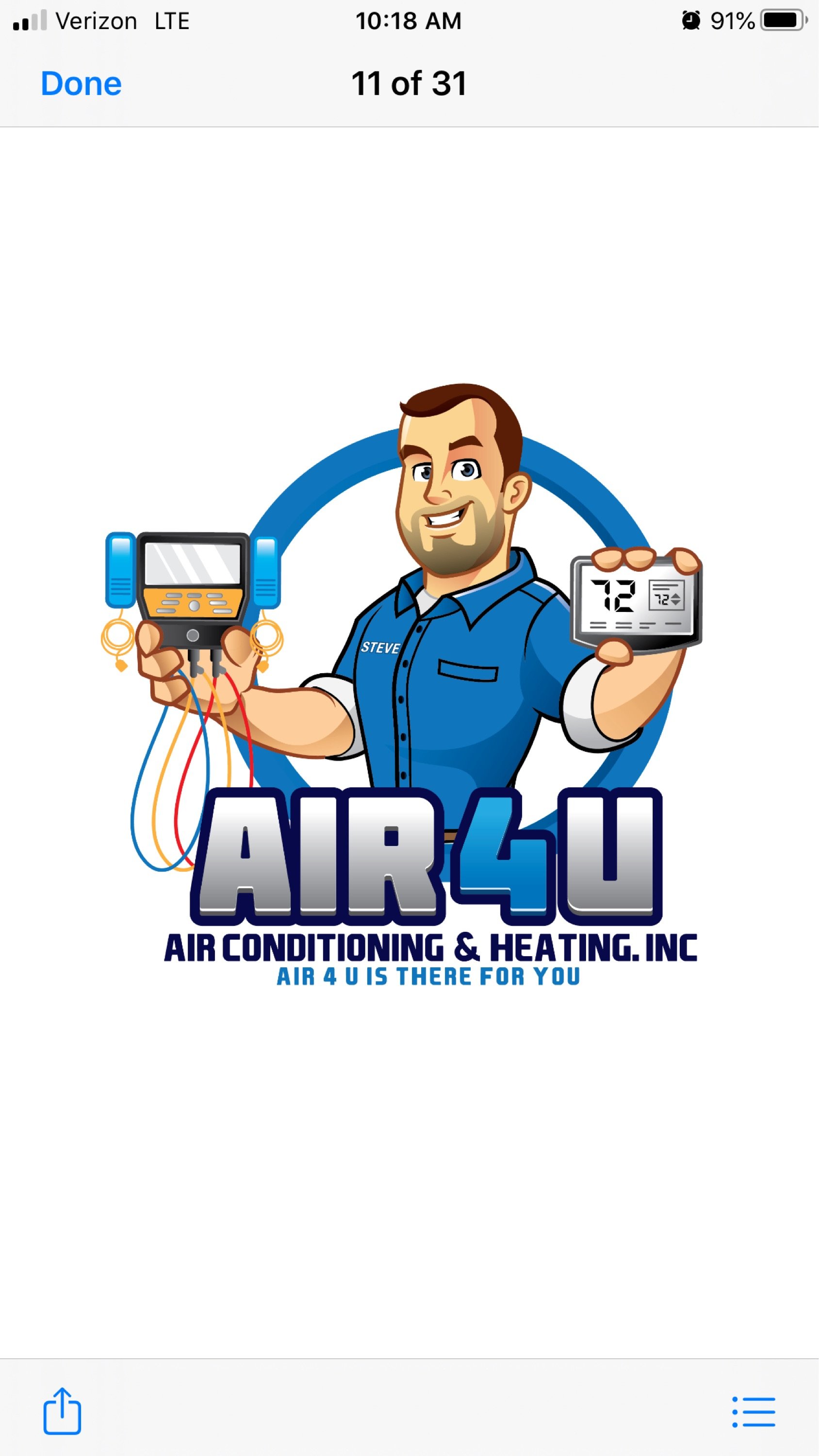 Air 4 U Air Conditioning & Heating, Inc. Logo